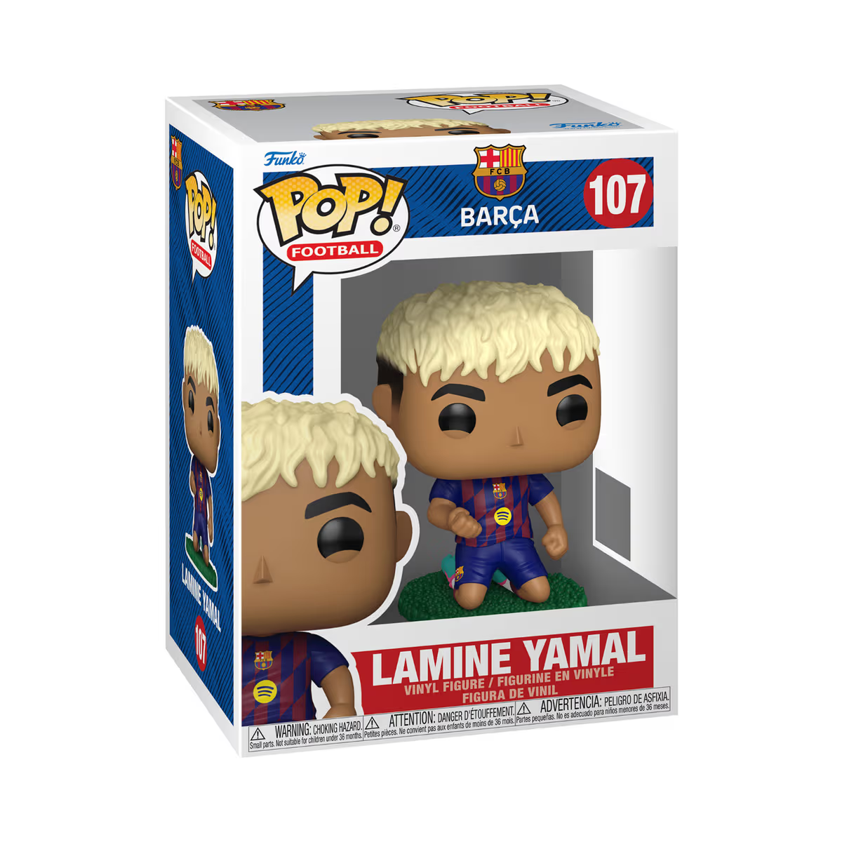 Funko Pop! Barcelona - Lamine Yamal 107 Figure + Pop Protector
