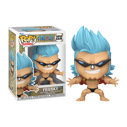 Funko Pop! One Piece - Franky 2232 Figure + Pop Protector