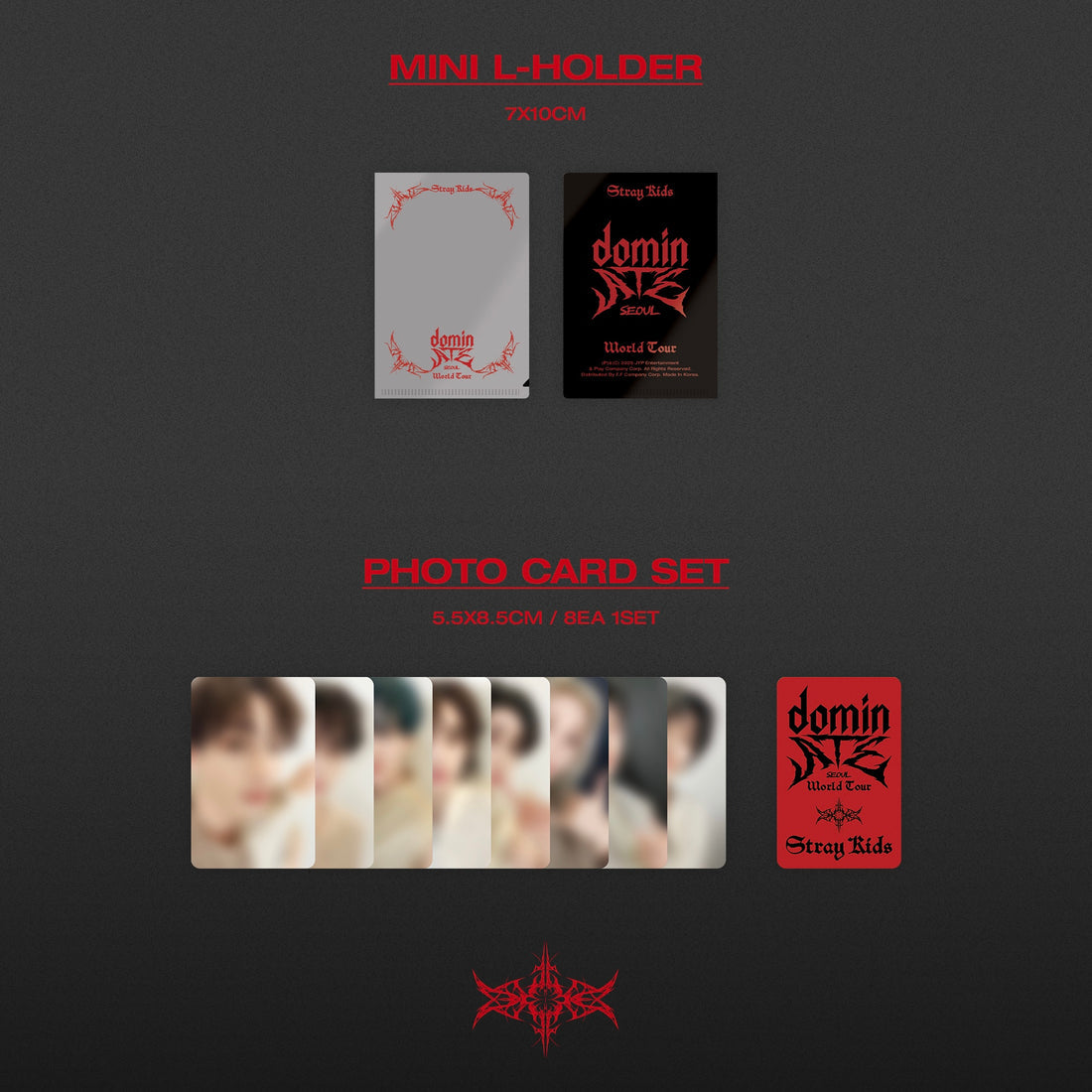 K-POP STRAY KIDS WORLD TOUR <dominATE SEOUL> DVD