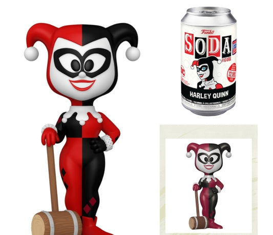 DC Harley Quinn Funko 2021 Summer Convention Exclusive Sealed Limited Edition Funko Soda Pop Figure - Chance of CHASE!