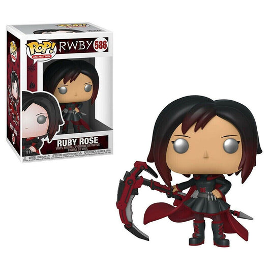 Funko Pop! RWBY - Ruby Rose 586 +  Protector (box fade)