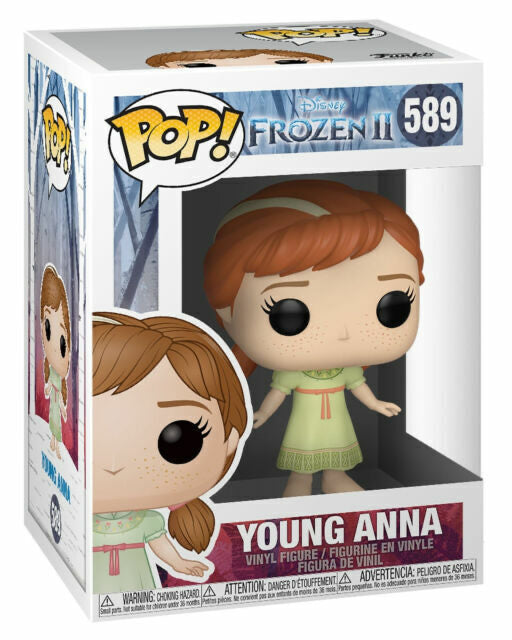 Funko Pop! Disney Frozen II Young Anna 589 + Free Protector