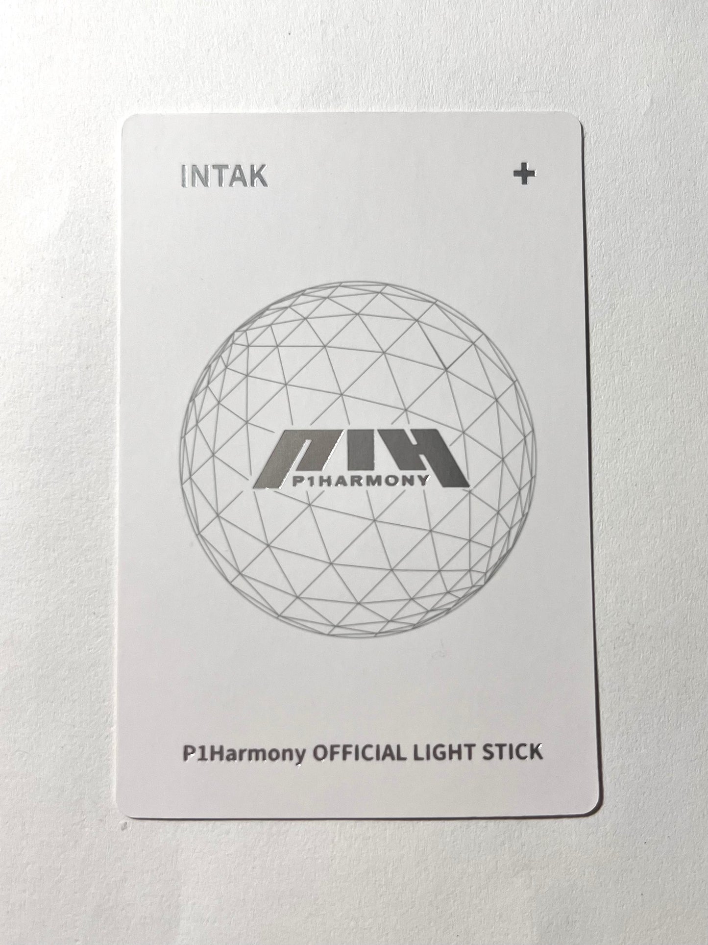 K-pop P1Harmony Official Light Stick Ver. Offical HWANG INTANK Photocard