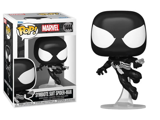 Funko Pop! Marvel Symbiote Suit Spider-Man 1444 + Pop Protector