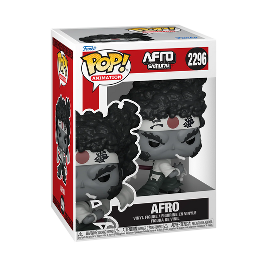 Funko Pop! Afro Samurai - Afro 2296 Figure + Pop Protector