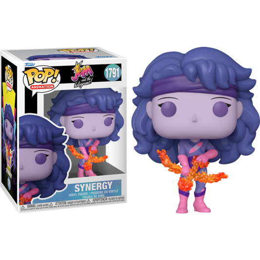 Funko Pop! Jem and the holograms! Synergy 1791 + Pop Protector