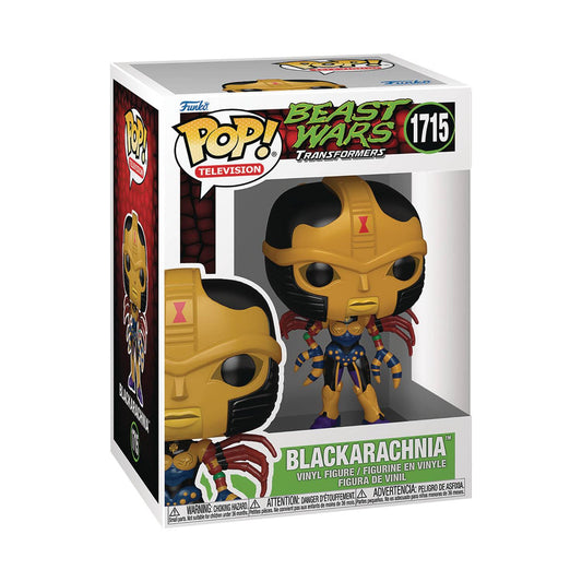 Funko Pop! Beast Wars Transformers - Blackarachnia 1715 Figure + Pop Protector