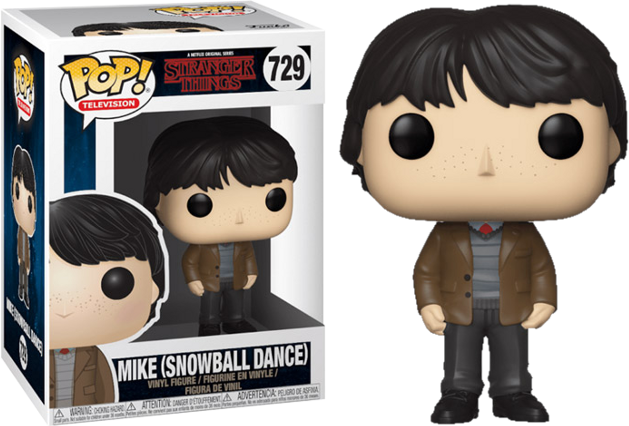 Funko Pop! Netflix Stranger Things Mike (Snowball Dance) 729 + Free Protector