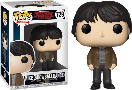 Funko Pop! Netflix Stranger Things Mike (Snowball Dance) 729 + Free Protector