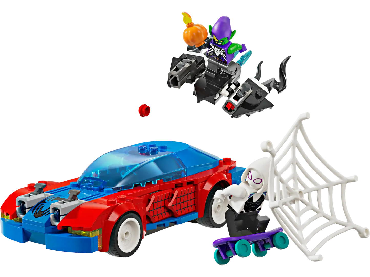 Marvel Spider-Man Race Car & Venom Green Goblin 76279 Official LEGO Set