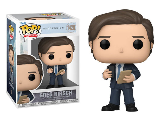 Funko Pop! Succession - Greg Hirsch 1428 + Free Protector