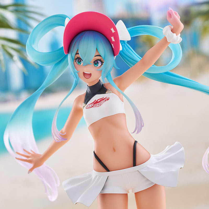 Hatsune Miku Trio-Try-iT - Racing Miku 2024 Summer Holiday Ver. Statue Figure *New In Box*