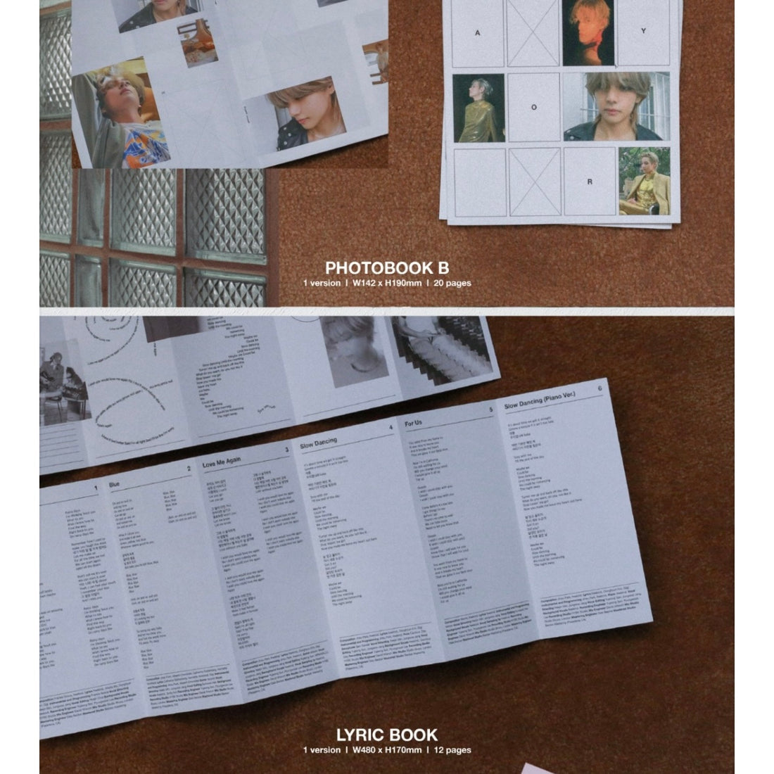 K-POP BTS V - LAYOVER C (PURPLE VER.)