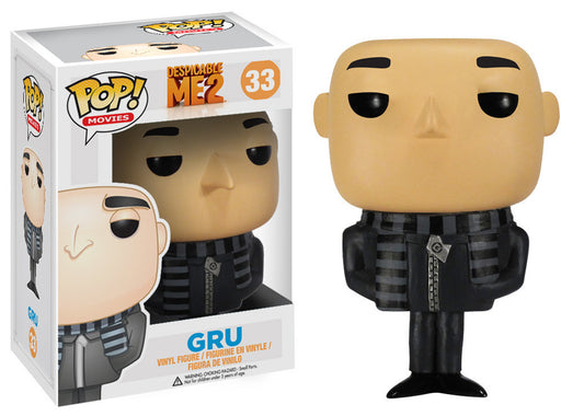 Funko Pop! Despicable Me 2 - Gru 33 (VAULTED) (slight box ware) + Free Protector