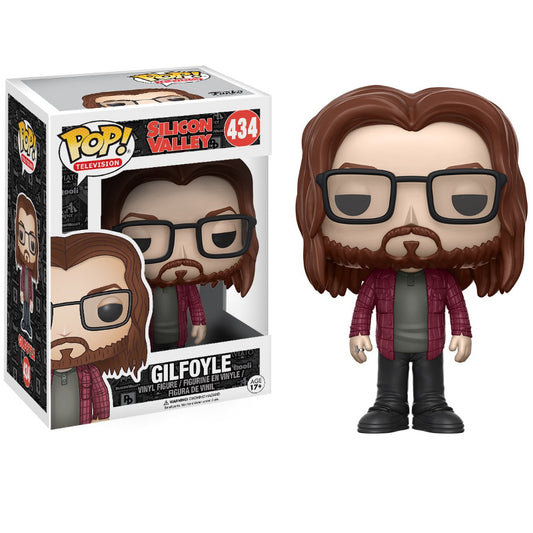 Funko Pop! Silicon Valley - Gilfoyle 434 Figure + Pop Protector (slight box ware)