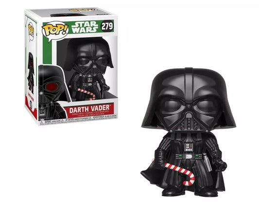 Funko Pop! Star Wars Christmas Edition Darth Vader 279 + Free Protector