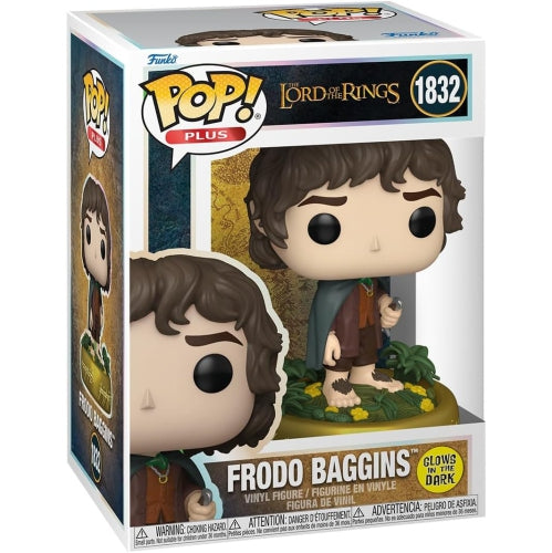 Funko Pop! The Lord of the Rings - Frodo Baggins 1832 PLUS Glows in the Dark Figure + Pop Protector