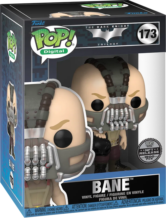 Digital Funko Pop! The Dark Knight Trilogy: Bane 173 NFT Release 1900 PCS + Pop Protector