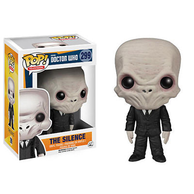 Funko Pop! Doctor Who - The Silence 299 Figure + Pop Protector