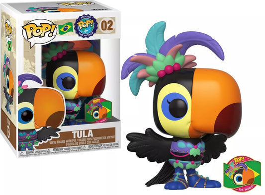 Funko Pop! Around The World - Tula 02 Brazil + Free Protector