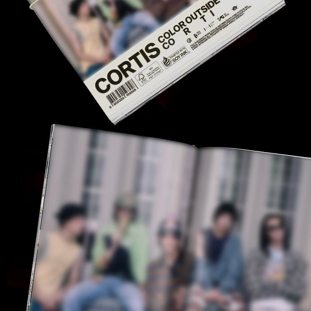 K-POP CORTIS - THE 1ST EP [COLOR OUTSIDE THE LINES] ALBUM (3 VERSIONS)