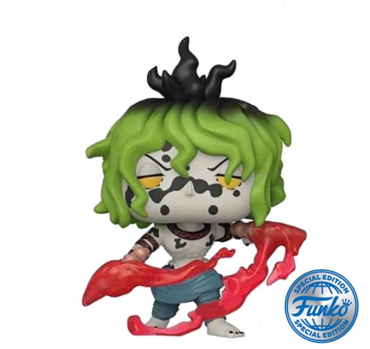 Funko Pop! Demon Slayer - Gyutaro 1754 Funko Special Edition + Free Protector