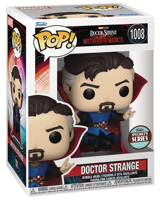 Funko Pop! Marvel Doctor Strange in the Multiverse of Madness - Doctor Strange 1008 Figure + Pop Protector