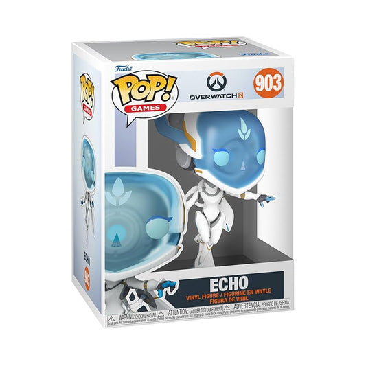 Funko Pop! Overwatch - Echo 903 Figure + Pop Protector