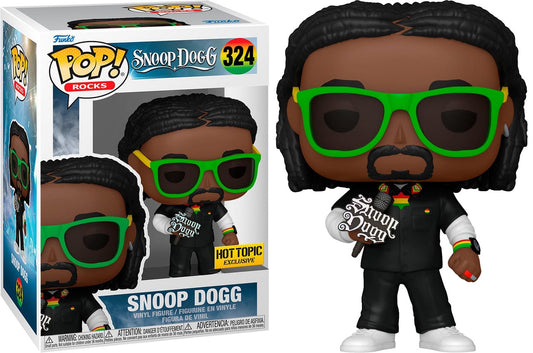 Funko POP! Rocks: Snoop Dogg #324 - Hot Topic Exclusive + Protector
