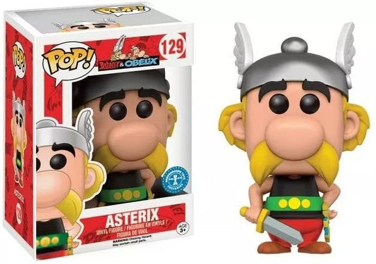 Funko Pop! Asterix & Obelix - Asterix 129 Underground Toys Exclusive (VAULTED) + Free Protector