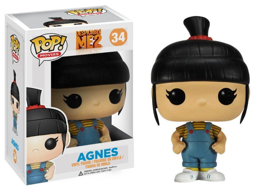 Funko Pop! Despicable Me 2 - Agnes 34 (VAULTED) (VAULTED) + Protector