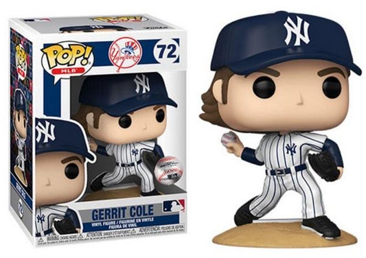 Funko POP! MLB Yankees Gerrit Cole 72 Figure + Pop Protector