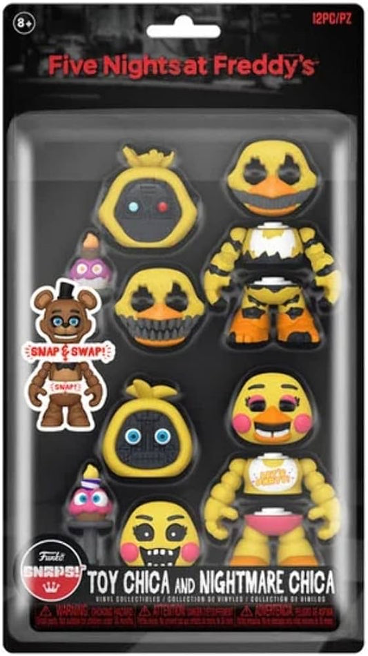 Funko Snaps! Five Nights at Freddy’s Toy Chica and Nightmare Chica Action Figures