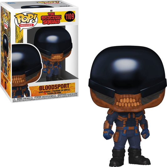 Funko Pop! The Suicide Squad - Bloodsport 1109 Figure + Pop Protector