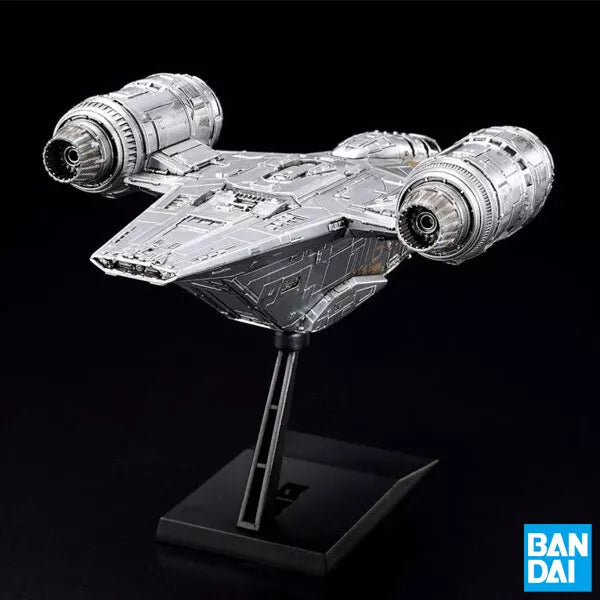 Bandai Star Wars The Mandalorian Razor Crest Silver Coating Plastic Model Kit