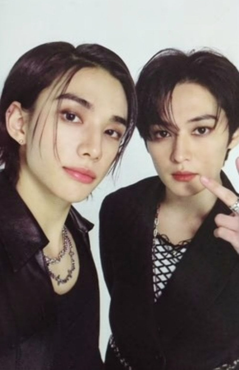 K-POP STRAY KIDS ATE HYUNJIN AND LEE KNOW UNIT OFFICIAL PHOTOCARD