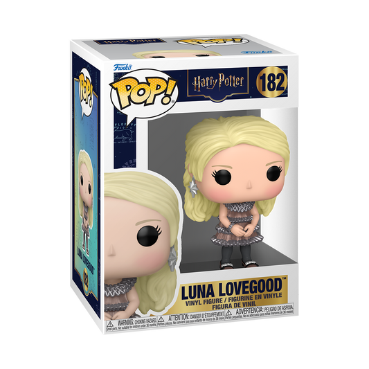 Funko Pop! Harry Potter : Luna Lovegood 182 Figure + Pop Protector