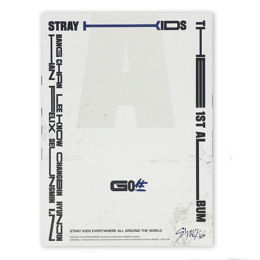 K-POP STRAY KIDS - VOL.1 [GO生] ALBUM (Go Live) STANDARD C EDITION (BLUE VERSION)
