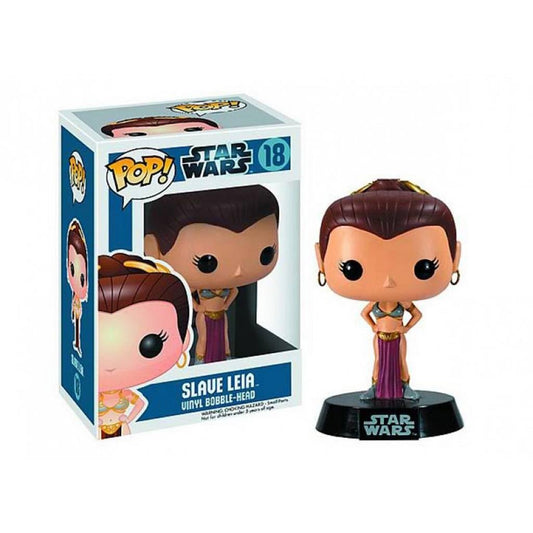 Funko Pop! Star Wars - Slave Leia Organa 18 (VAULTED) + Free Protector