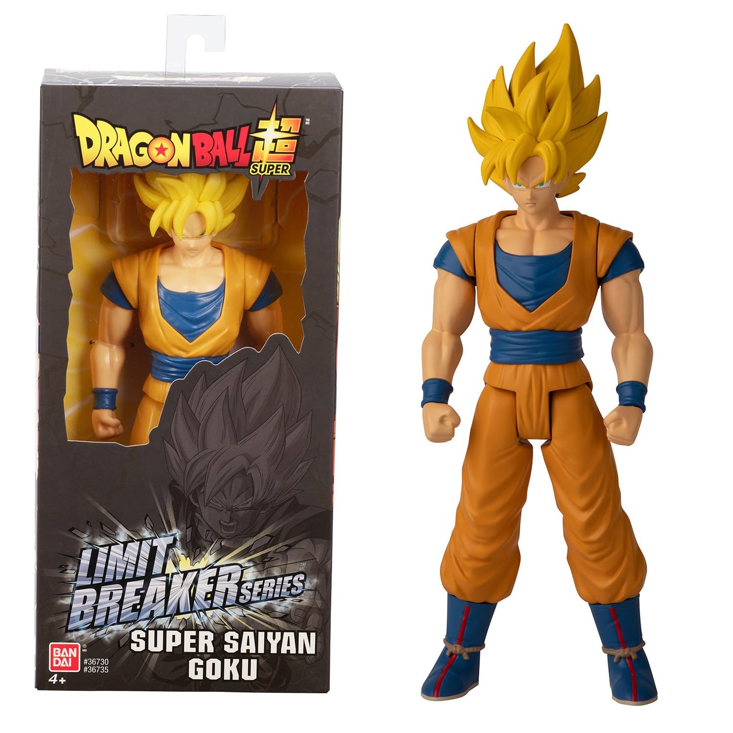 Dragon Ball Super Limit Breaker Series - Super Saiyan Goku Bandai 12" Action Figure