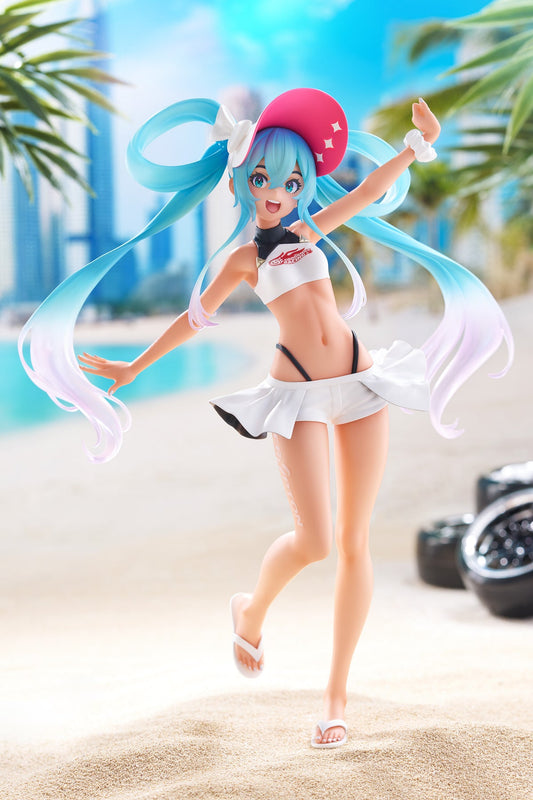 Hatsune Miku Trio-Try-iT - Racing Miku 2024 Summer Holiday Ver. Statue Figure *New In Box*