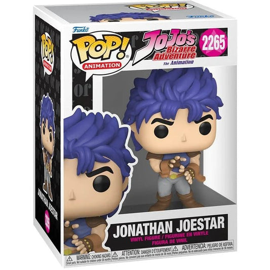 Funko Pop! JoJo’s Bizarre Adventure - Jonathan Joestar 2265 Figure + Pop Protector