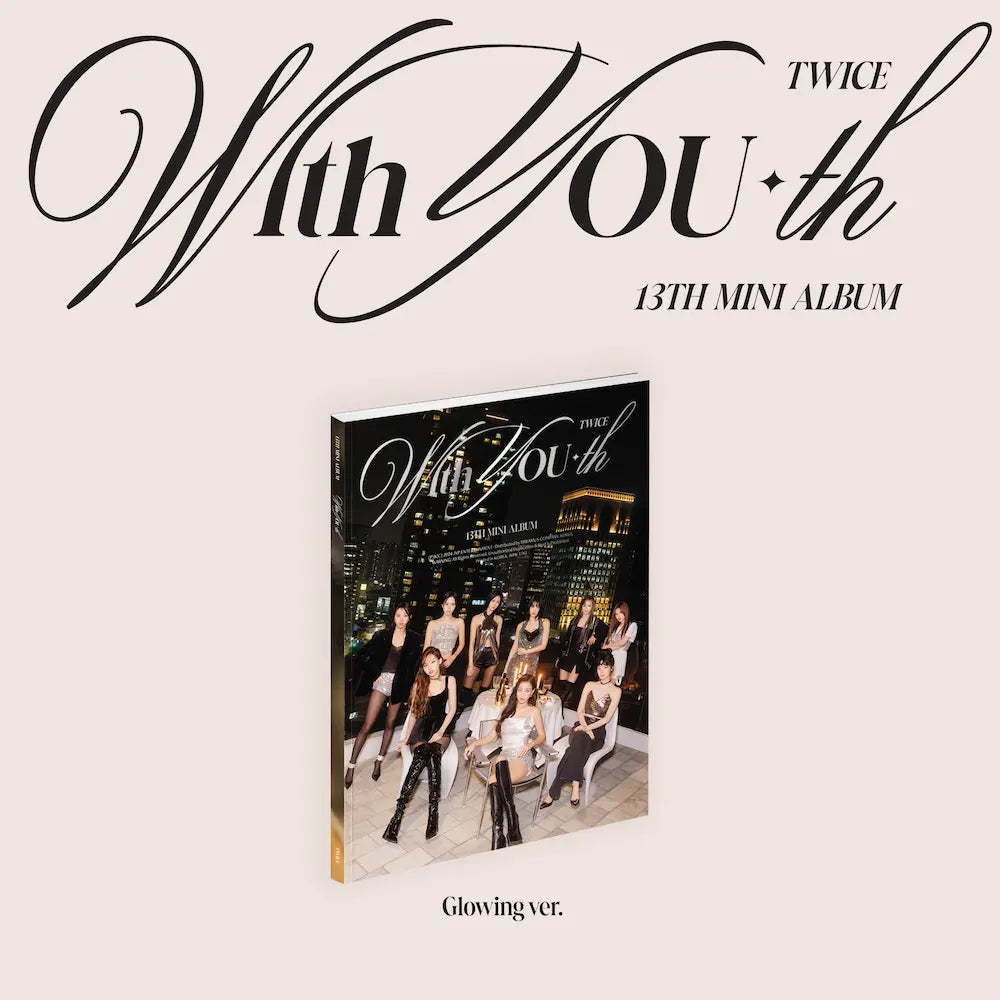K-POP TWICE - 13TH MINI ALBUM [WITH YOU-TH] (3 VERSIONS)