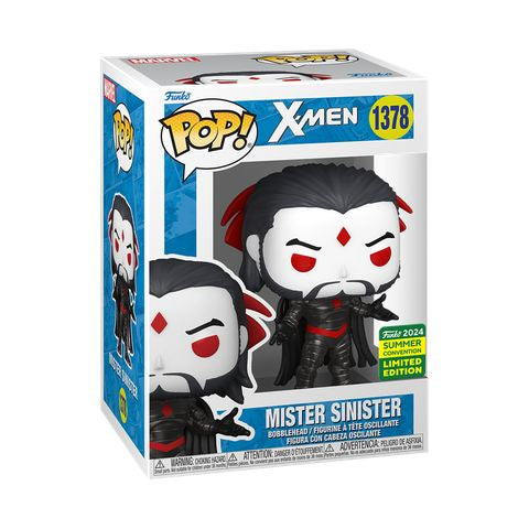 Funko Pop! X-Men Mister Sinister 1378 Funko 2024 Summer Convention Exclusive + Free Protector