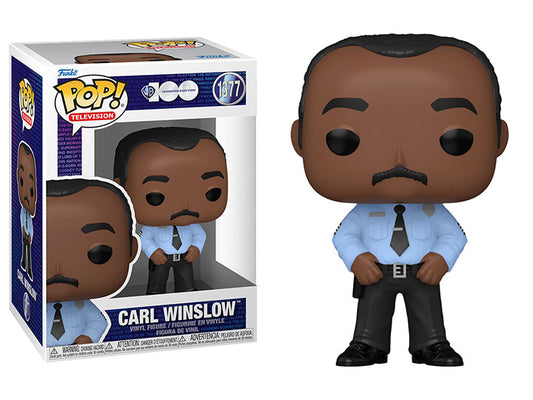 Funko Pop! Warner Bros. Celebrating Every Story Family Matters Carl Winslow #1377 + Free Protector