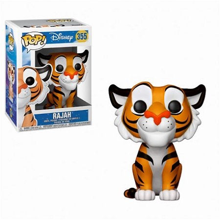 Funko Pop! Disney Aladdin Rajah 355 (VAULTED) + Free Protector