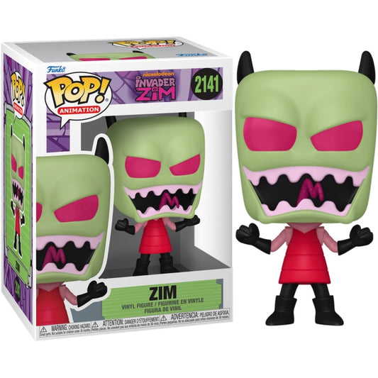 Funko Pop! Nickelodeon : Invader Zim 2141 Figure + Pop Protector