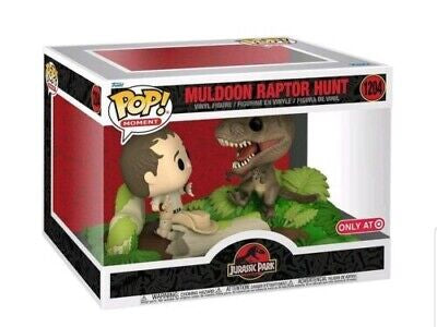 Funko Pop! Moment: Jurassic Park - Muldoon Raptor Hunt 1204 Target Exclusive