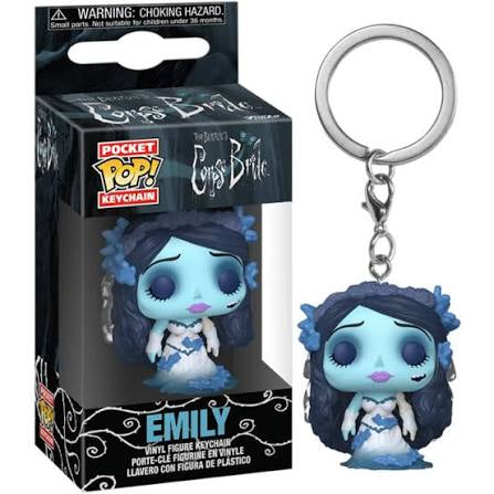 Funko Pocket Pop Keychain! Tim Burton’s Corpse Bride - Emily Keychain Vinyl Figure