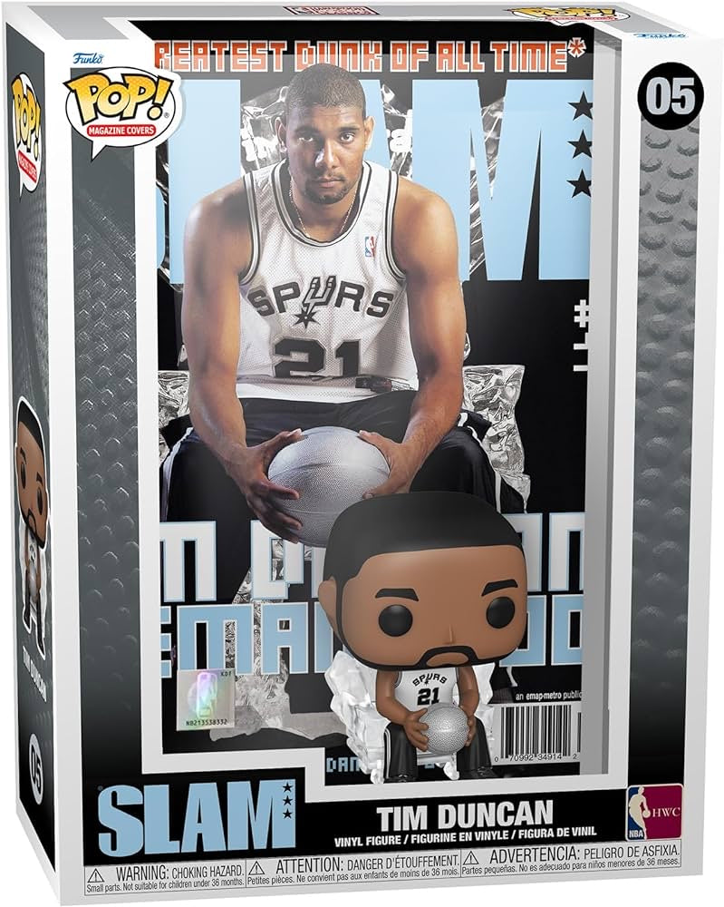 Funko Pop! Magazine Covers NBA Tim Duncan 05